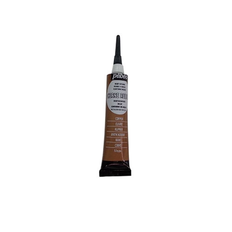 CONTORNO RELIEVE PEBEO 20 ML COBRE COD 4800003