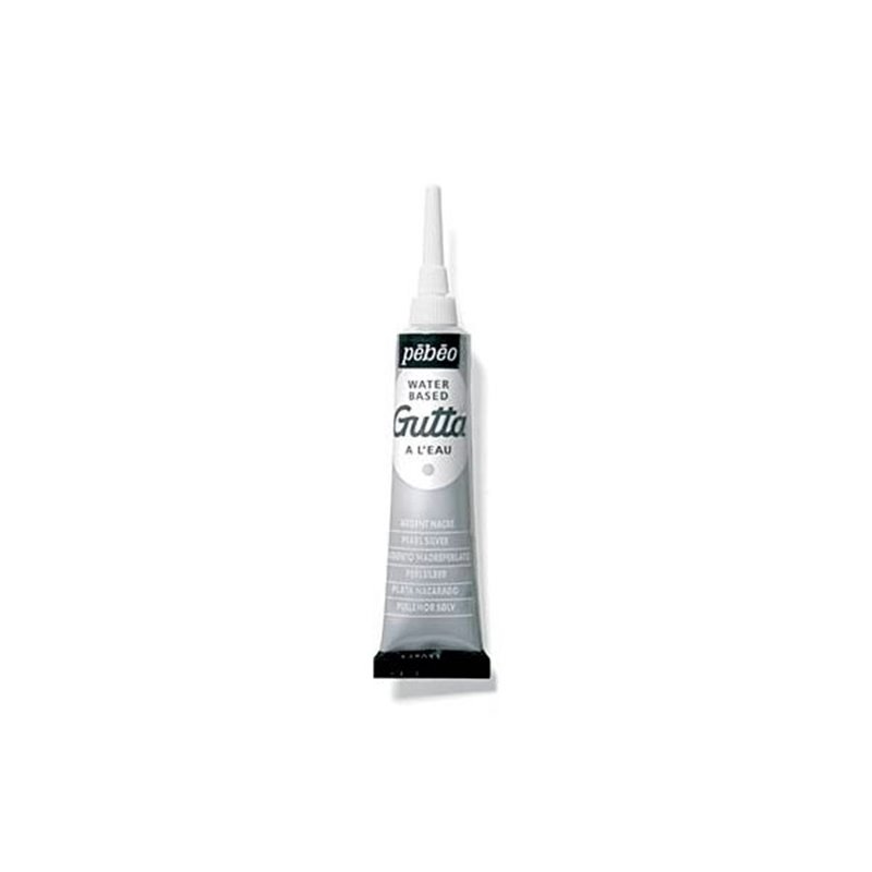 GUTTA AL AGUA PEBEO 20 ML PLATA COD 147011