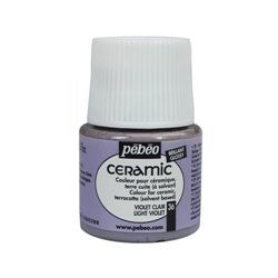 PINTURA PARA CERAMICA PEBEO CERAMIC 45 ML NUM 36 VIOLETA CLARO COD 025036