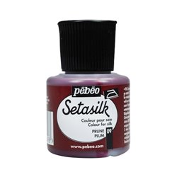 PINTURA PARA SEDA PEBEO SETASILK 45 ML NUM 09 CIRUELA COD 181009