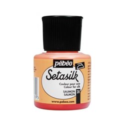 PINTURA PARA SEDA PEBEO SETASILK 45 ML NUM 28 SALMON COD 181028