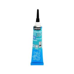 PINTURA PARA TELA PEBEO SETACOLOR 3D 45 ML NUM 06 TURQUESA COD 557606