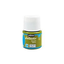 PINTURA PARA TELA PEBEO SETACOLOR OPACO 45 ML NUM 83 OLIVO COD 295083