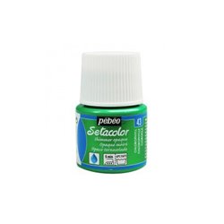 PINTURA PARA TELA PEBEO SETACOLOR OPACO TORNASOLADO 45 ML NUM 43 CLOROFILA 295043