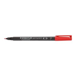 STAEDTLER LUMOCOLOR PERMANENTE ROJO PUNTA FINA