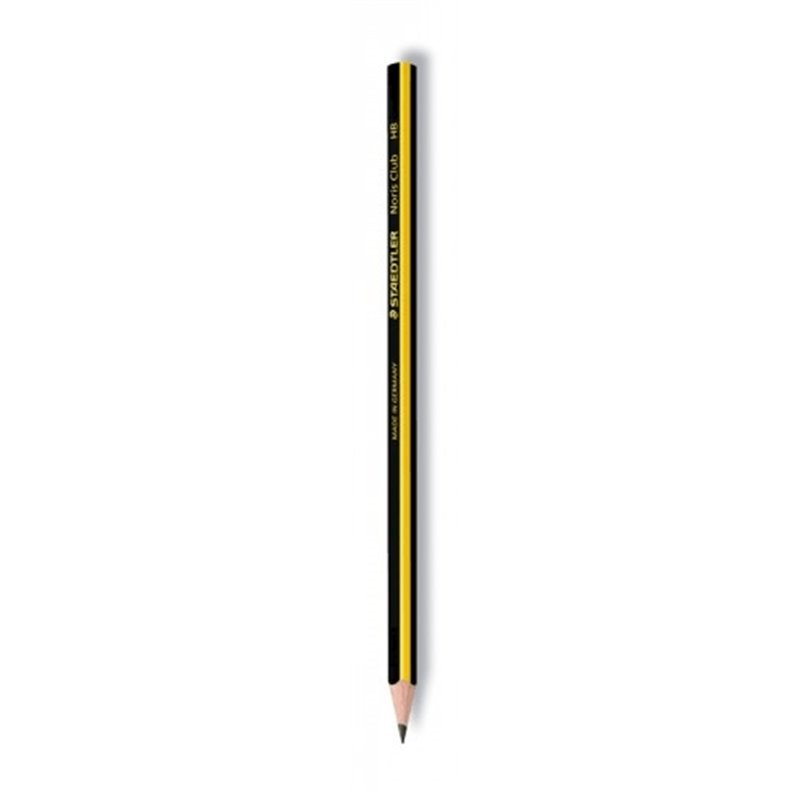 LAPIZ TRIANGULAR ANATOMICO STAEDTLER NORIS CLUB DUREZA HB COD 118