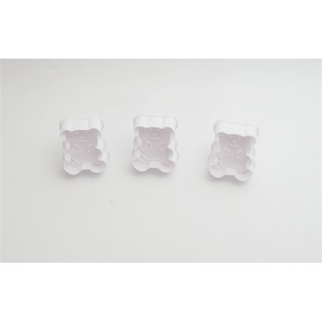 CORTADORES CON EXPULSOR OSITO 3 UDS COD 21492