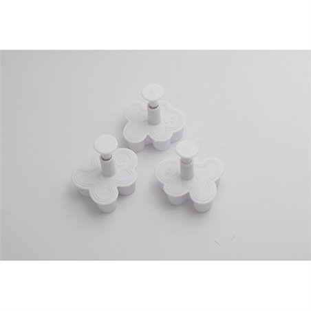 CORTADORES CON EXPULSOR MUÑECO FELIZ 3 UDS COD 21491