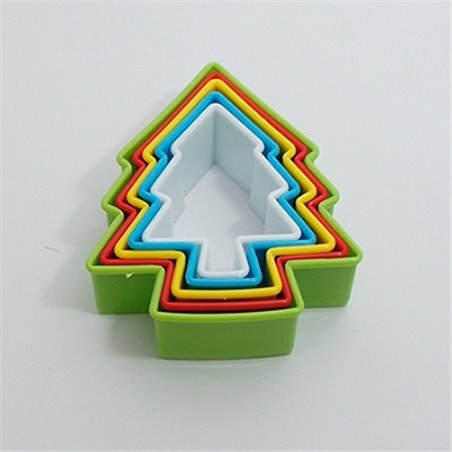 CORTADORES CON FORMA ARBOL 5 UDS COD 50773