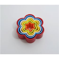 CORTADORES CON FORMA FLOR 6 UDS COD 75110 2