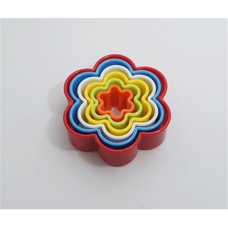 CORTADORES CON FORMA FLOR 6 UDS COD 75110