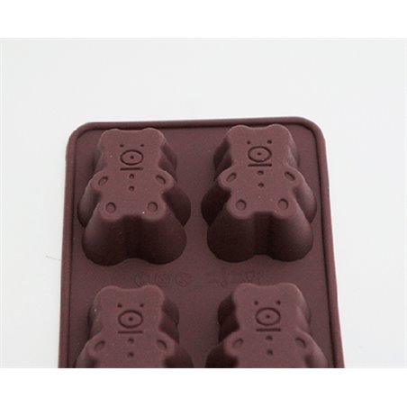 MOLDE DE SILICONA OSITO 4 UDS COD 23111