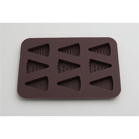 MOLDE DE SILICONA PIZZA 9 UDS COD 22888