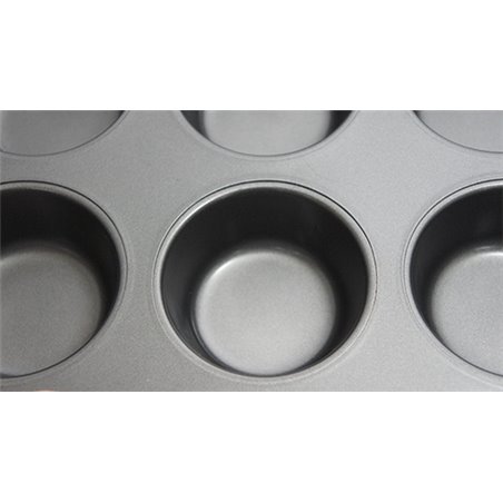 MOLDE DE METAL PASTELERO FORMA BASICA 6 UDS COD 17404
