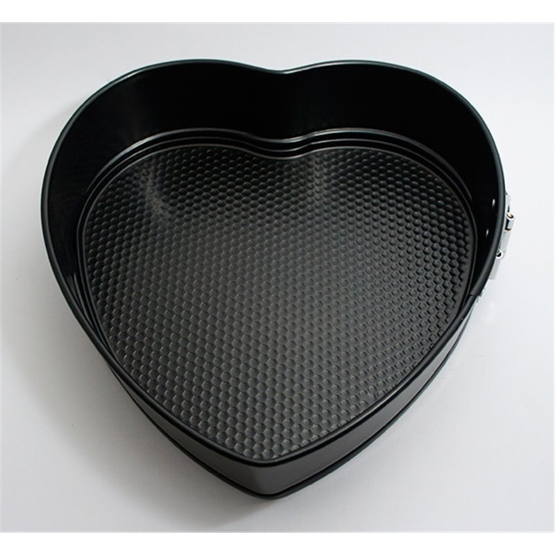 MOLDE DE METAL PASTELERO FORMA CORAZON 23 X 23 CM 1 UD COD 367325