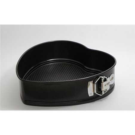 MOLDE DE METAL PASTELERO FORMA CORAZON 23 X 23 CM 1 UD COD 367325