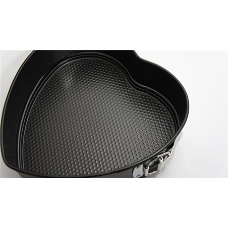 MOLDE DE METAL PASTELERO FORMA CORAZON 23 X 23 CM 1 UD COD 367325