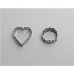 CORTADORES CORAZON-SOL 2 UDS COD 8404446 2