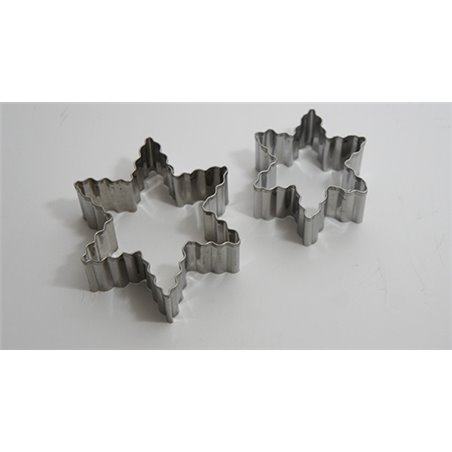CORTADORES ESTRELLAS ONDULADAS 2 UDS COD 21741