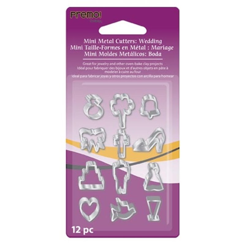 CORTADORES SCULPEY BODA 12 UDS COD AMM1015
