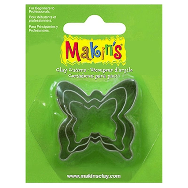 CORTADORES MAKINS MARIPOSAS SET 3 UDS COD 36009