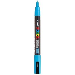 MARCADOR UNI POSCA PC3M 0.9-1.3 MM NUM 0320 AZUL CLARO COD PC3M0320