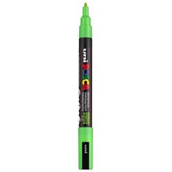 MARCADOR UNI POSCA PC3M 0.9-1.3 MM NUM 0510 VERDE MANZANA COD PC3M0510