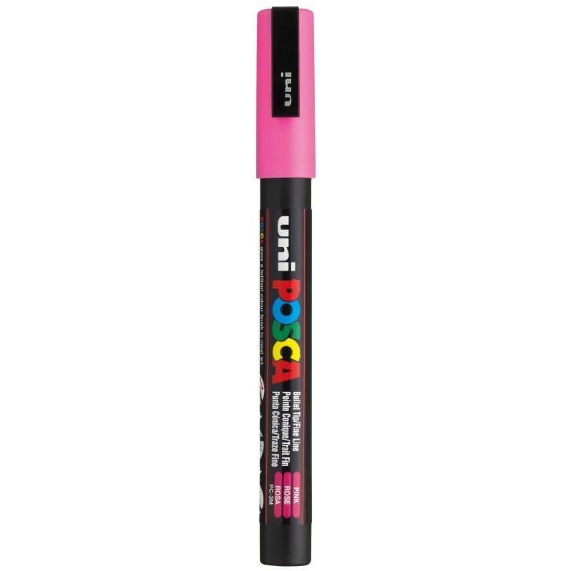 MARCADOR UNI POSCA PC3M 0.9-1.3 MM NUM 0600 ROSA COD PC3M0600