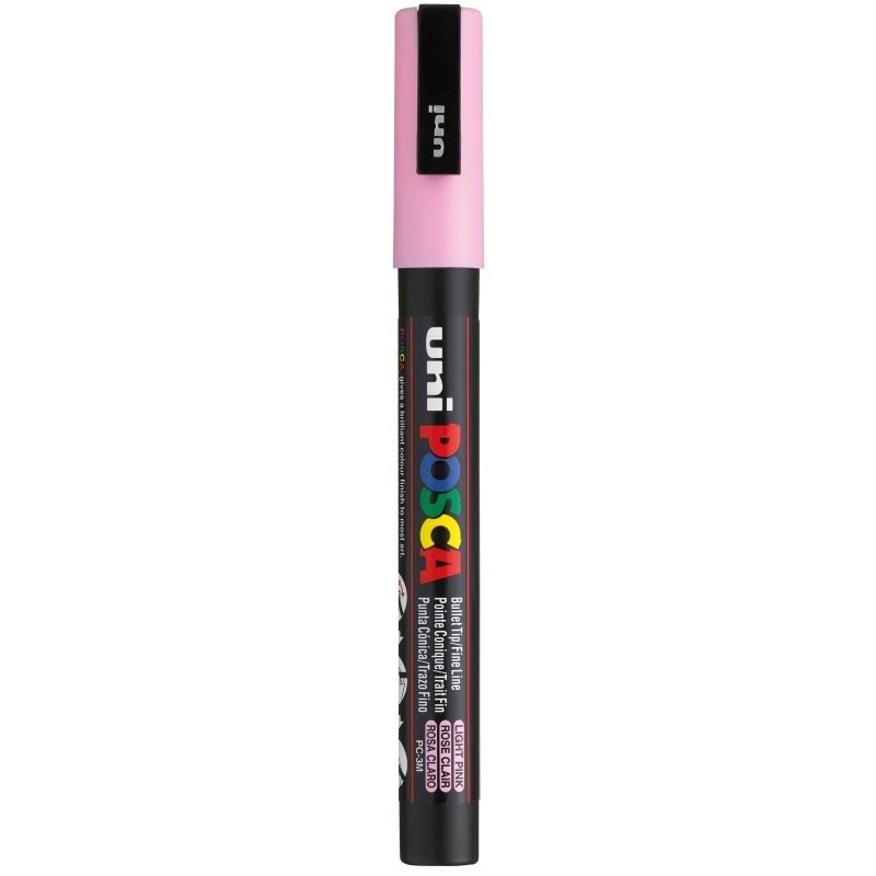 MARCADOR UNI POSCA PC3M 0.9-1.3 MM NUM 0620 ROSA CLARO COD PC3M0620