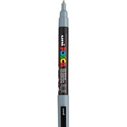 MARCADOR UNI POSCA PC3M 0.9-1.3 MM NUM 1500 GRIS COD PC3M1500