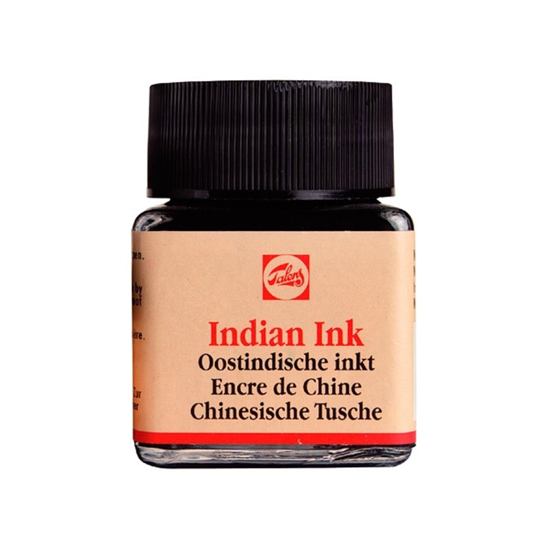 TINTA CHINA TALENS INDIAN INK 25 ML NEGRA COD 44257000