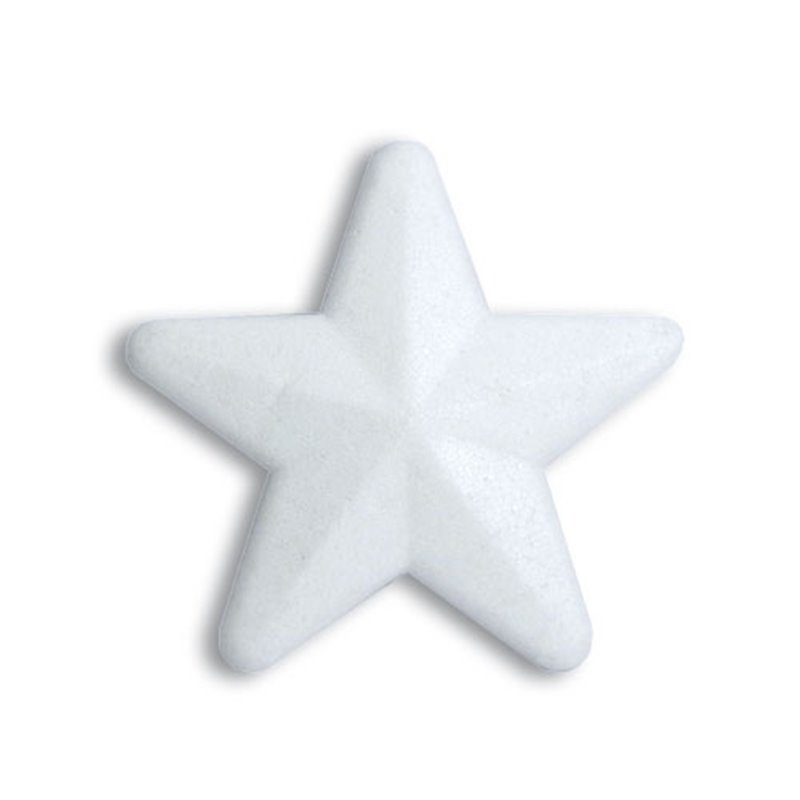 ESTRELLA DE POREXPAN DIAMETRO 10 CM