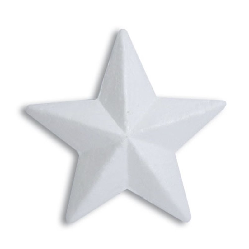 ESTRELLA DE POREXPAN DIAMETRO 12 CM