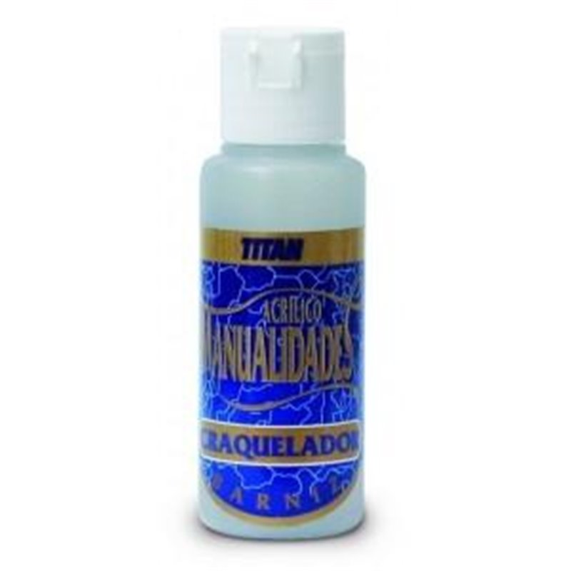 BARNIZ CRAQUELADOR TITAN PARA ACRILICO 60 ML COD 081466