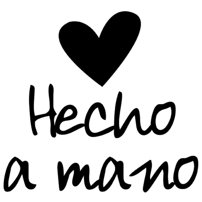 SELLO PARA SCRAPBOOK 3 X 3 CM MOD 1 HECHO A MANO