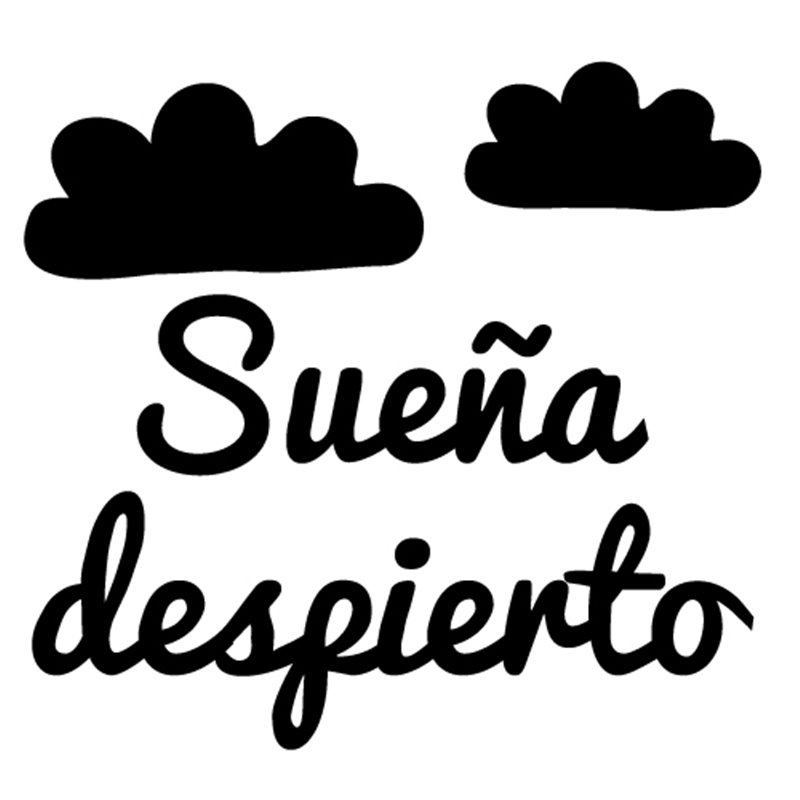 SELLO PARA SCRAPBOOK 3 X 3 CM MOD 35 SUEÑA DESPIERTO