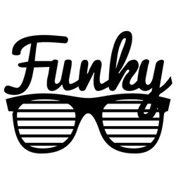 SELLO PARA SCRAPBOOK 3 X 3 CM MOD 46 FUNKY