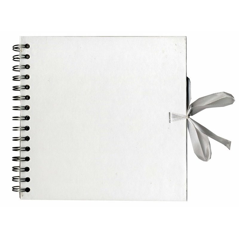 CUADERNO SCRAPBOOKS 20 X 20 CM ARTEMIO 40 HOJAS KRAFT BLANCO COD 11009017