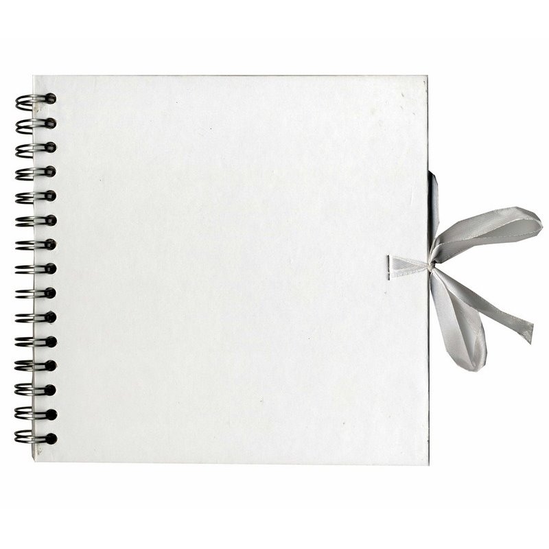 CUADERNO SCRAPBOOKS 30 X 30 CM ARTEMIO 40 HOJAS KRAFT BLANCO COD 11010012