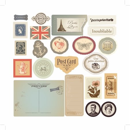 KIT SCRAPBOOKING ARTEMIO ALBUM OLDIES COD 11002153