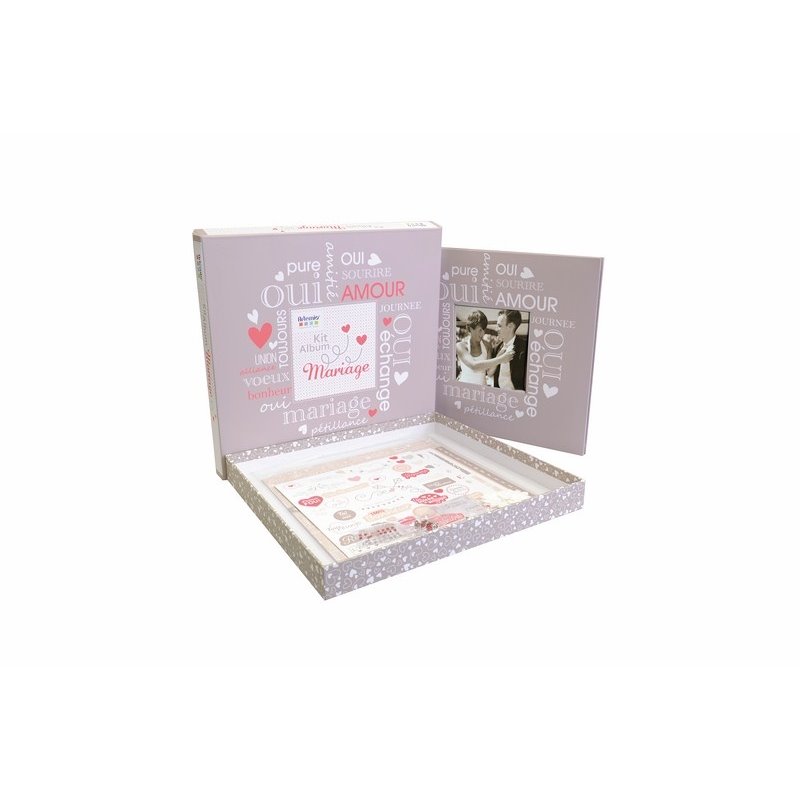 KIT SCRAPBOOKING ARTEMIO ALBUM BODA COD 11002152