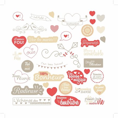 KIT SCRAPBOOKING ARTEMIO ALBUM BODA COD 11002152