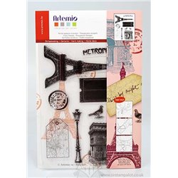 SELLOS TRANSPARENTE ARTEMIO PARIS VINT COD 10001172