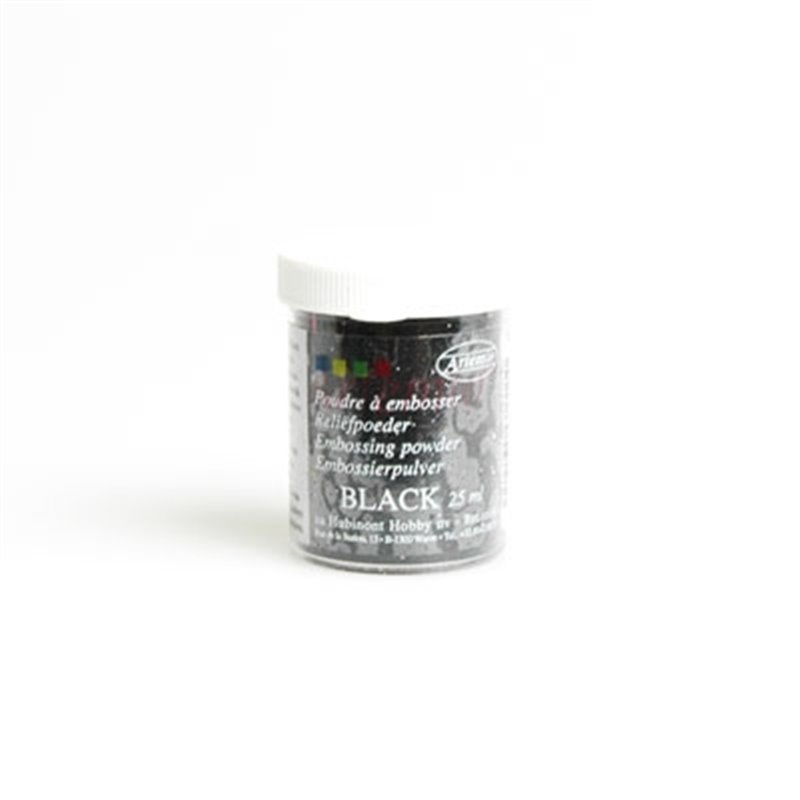 POLVOS PARA EMBOSSING ARTEMIO 25 ML NEGRO COD VIPO09