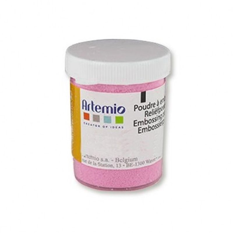 POLVOS PARA EMBOSSING ARTEMIO 25 ML ROSA COD VIPO13