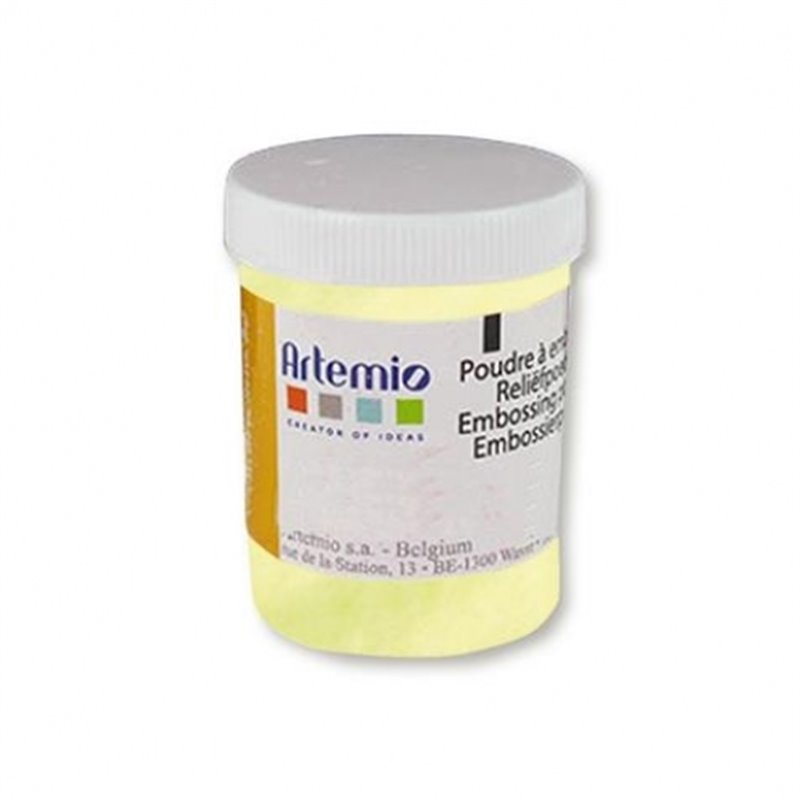 POLVOS PARA EMBOSSING ARTEMIO 25 ML AMARILLO COD VIPO29