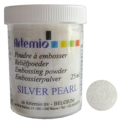 POLVOS PARA EMBOSSING ARTEMIO 25 ML SEMI-TRANSPARENTE IRISADO COD VIPO07