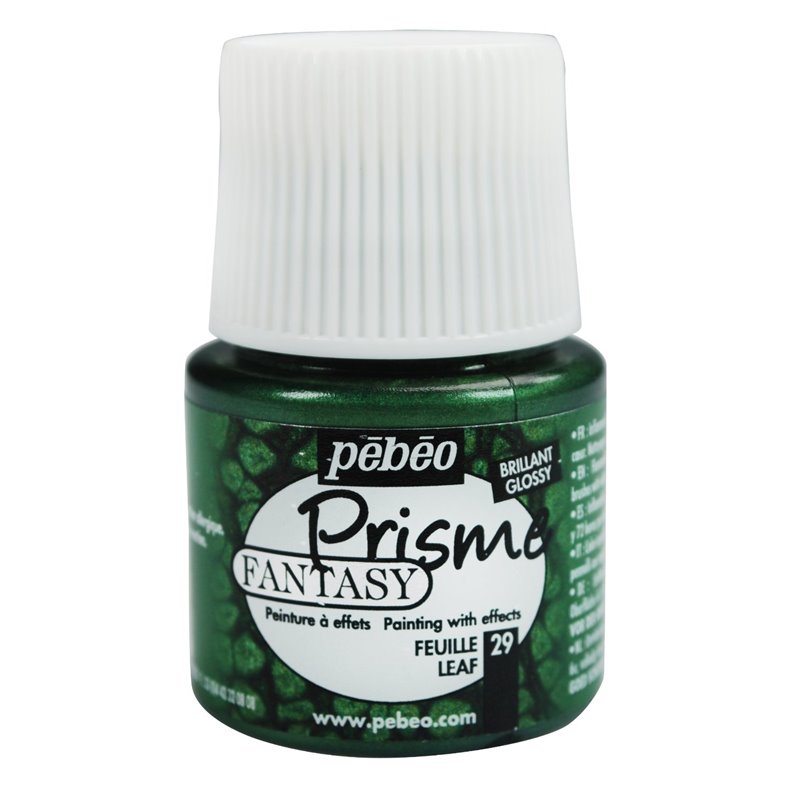 PINTURA PEBEO FANTASY PRISME 45 ML NUM 29 HOJA COD 166029