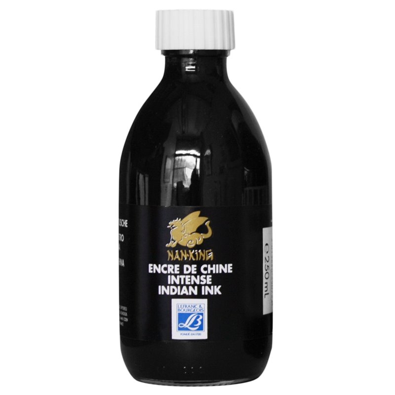 TINTA CHINA LEFRANC & BOURGEOIS NAN KING 250 ML NEGRA COD 3013640590753