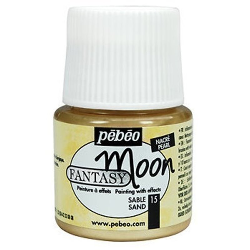 PINTURA PEBEO FANTASY MOON 45 ML NUM 15 ARENA COD 167015